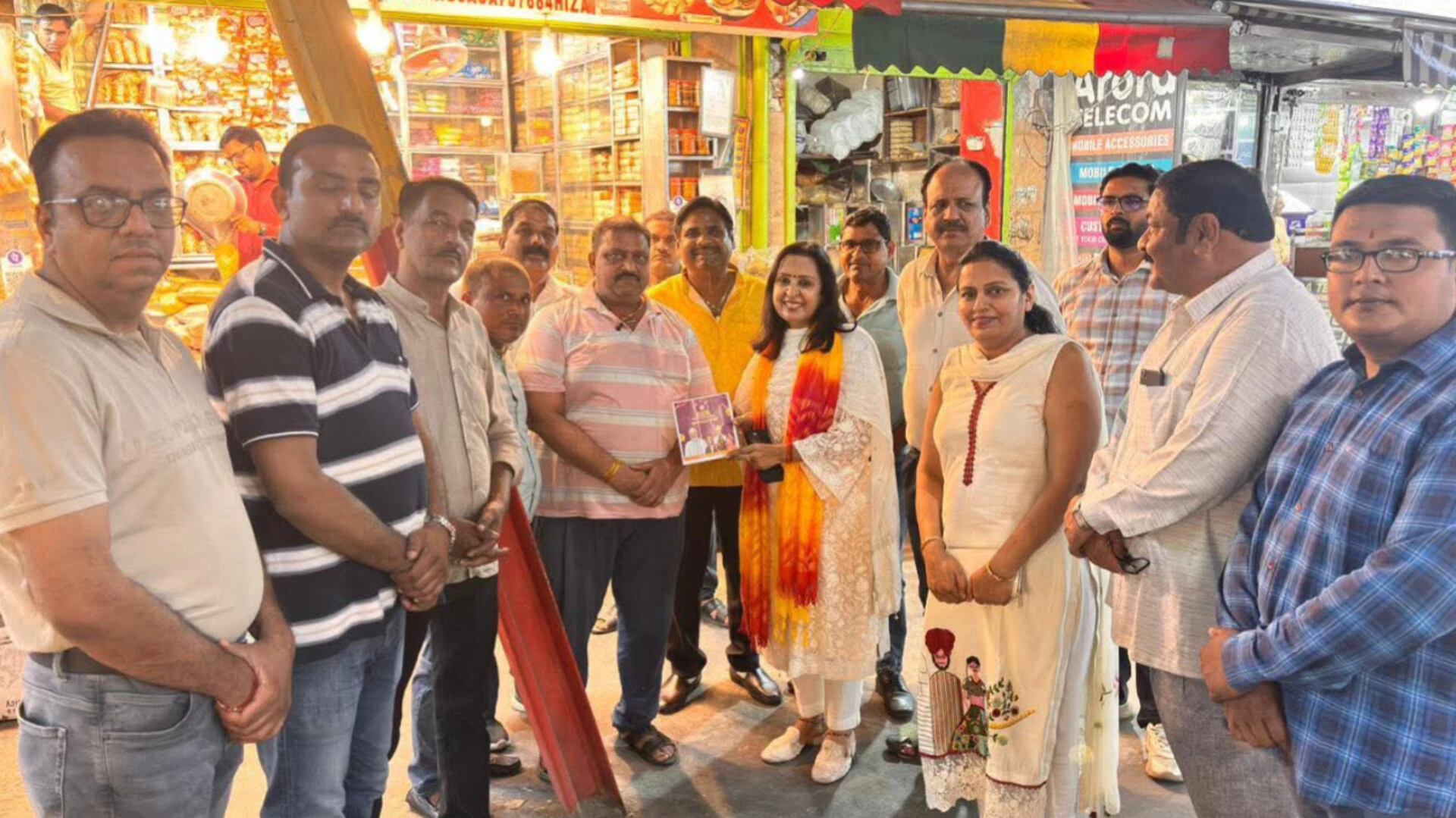जीएसटी सुधार पर चेयरपर्सन मीनाक्षी स्वरूप ने व्यापारियों से किया संवाद
