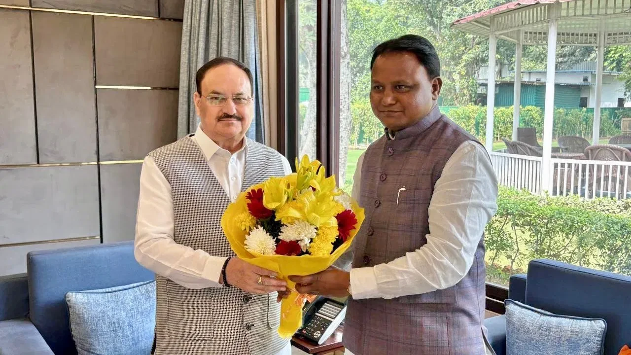 माझी ने जेपी नड्डा से की अहम बैठक, कैबिनेट विस्तार और नुआपाड़ा उपचुनाव पर चर्चा