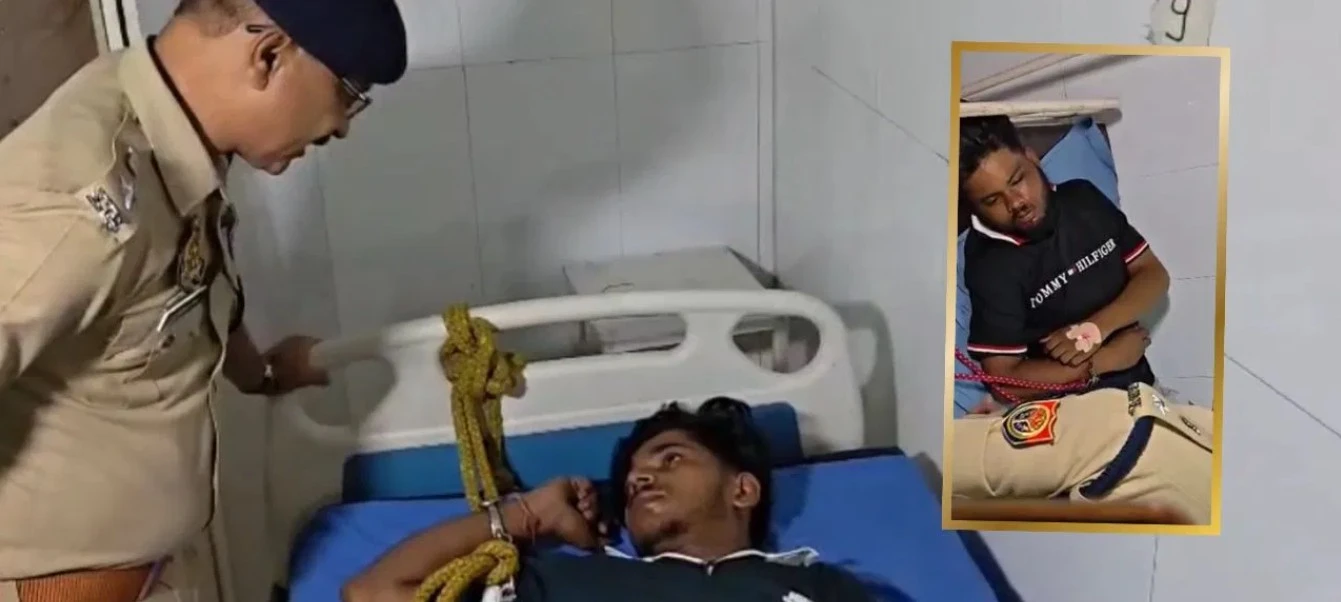 मुरादाबाद में पुलिस-मुठभेड़: शोभित ठाकुर हत्याकांड के दो आरोपी गिरफ्तार