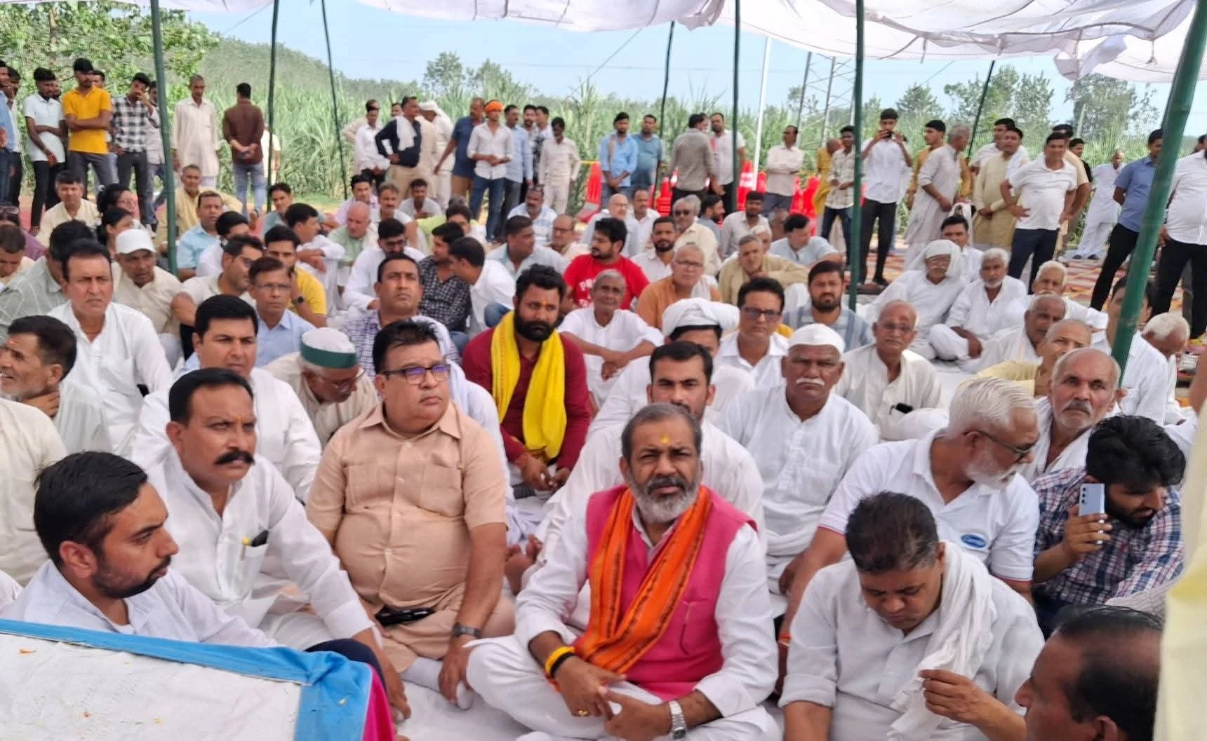 मुजफ्फरनगर: छपार टोल पर डिप्टी मैनेजर अरविन्द पाण्डेय की शोकसभा आयोजित