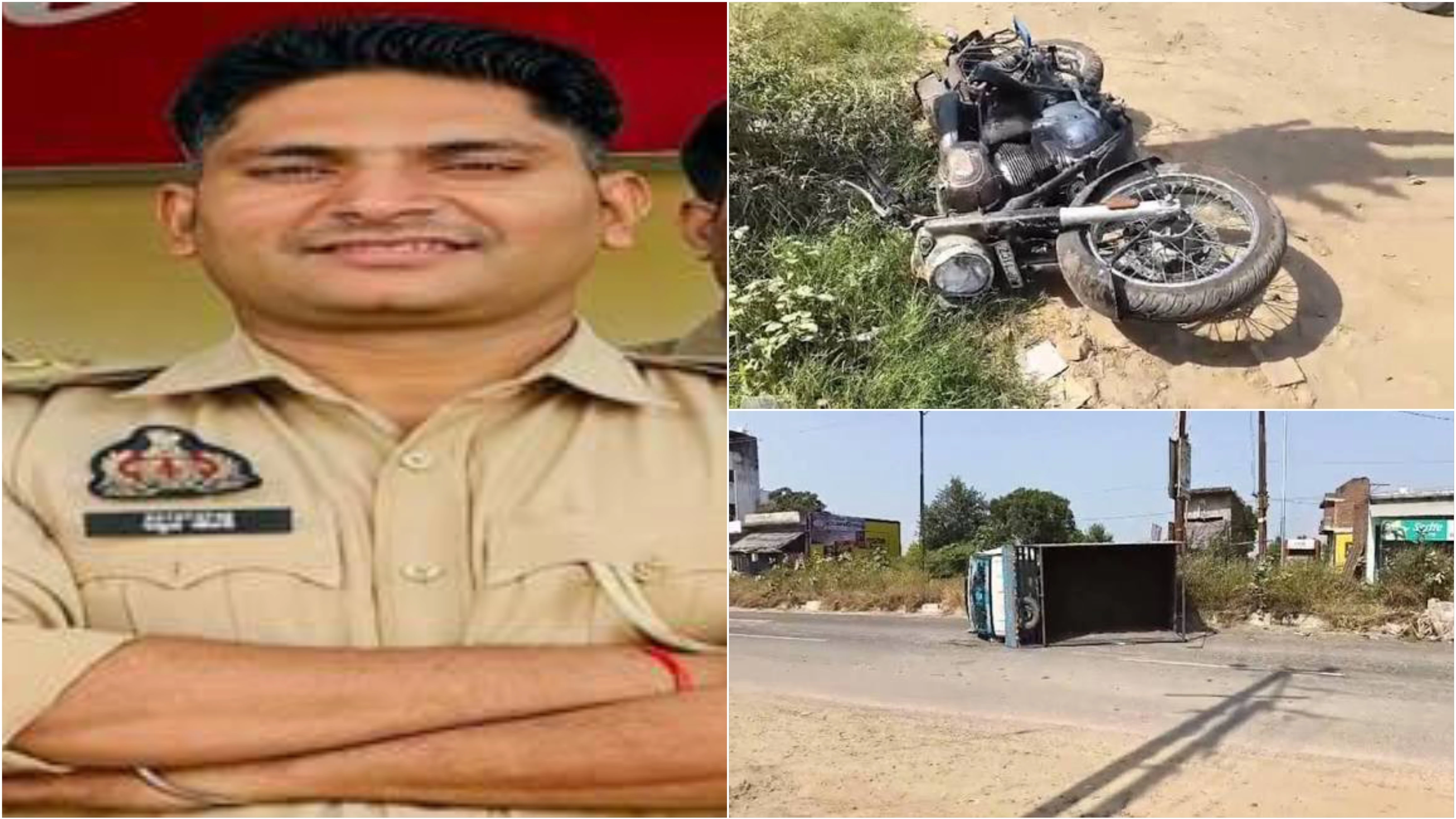 अलीगढ़ में दर्दनाक हादसा: ड्यूटी पर जा रहे सब-इंस्पेक्टर की सड़क दुर्घटना में मौत
