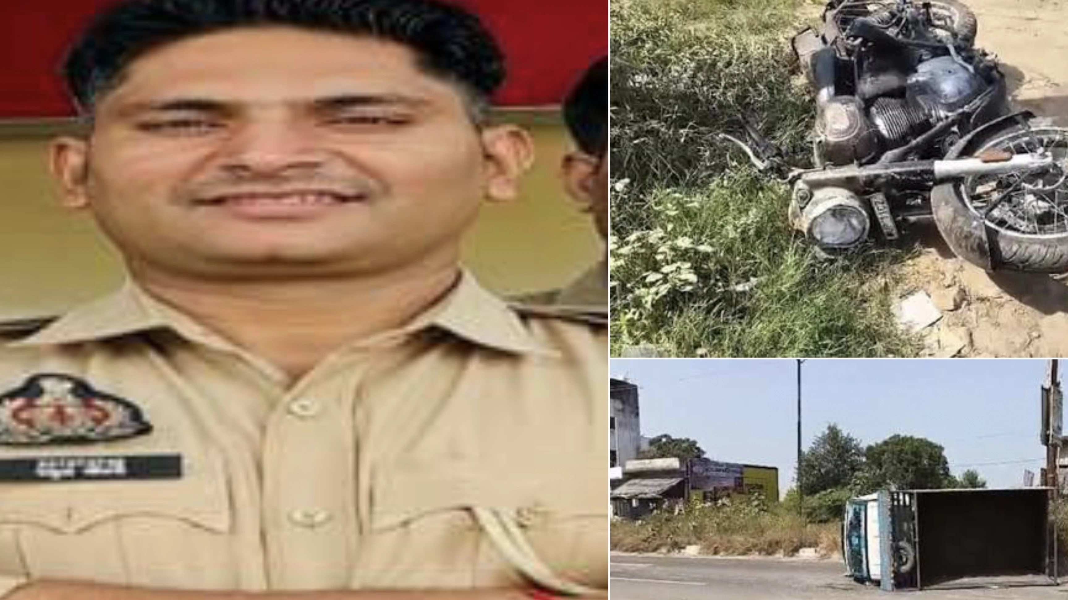 अलीगढ़ में दर्दनाक हादसा: ड्यूटी पर जा रहे सब-इंस्पेक्टर की सड़क दुर्घटना में मौत