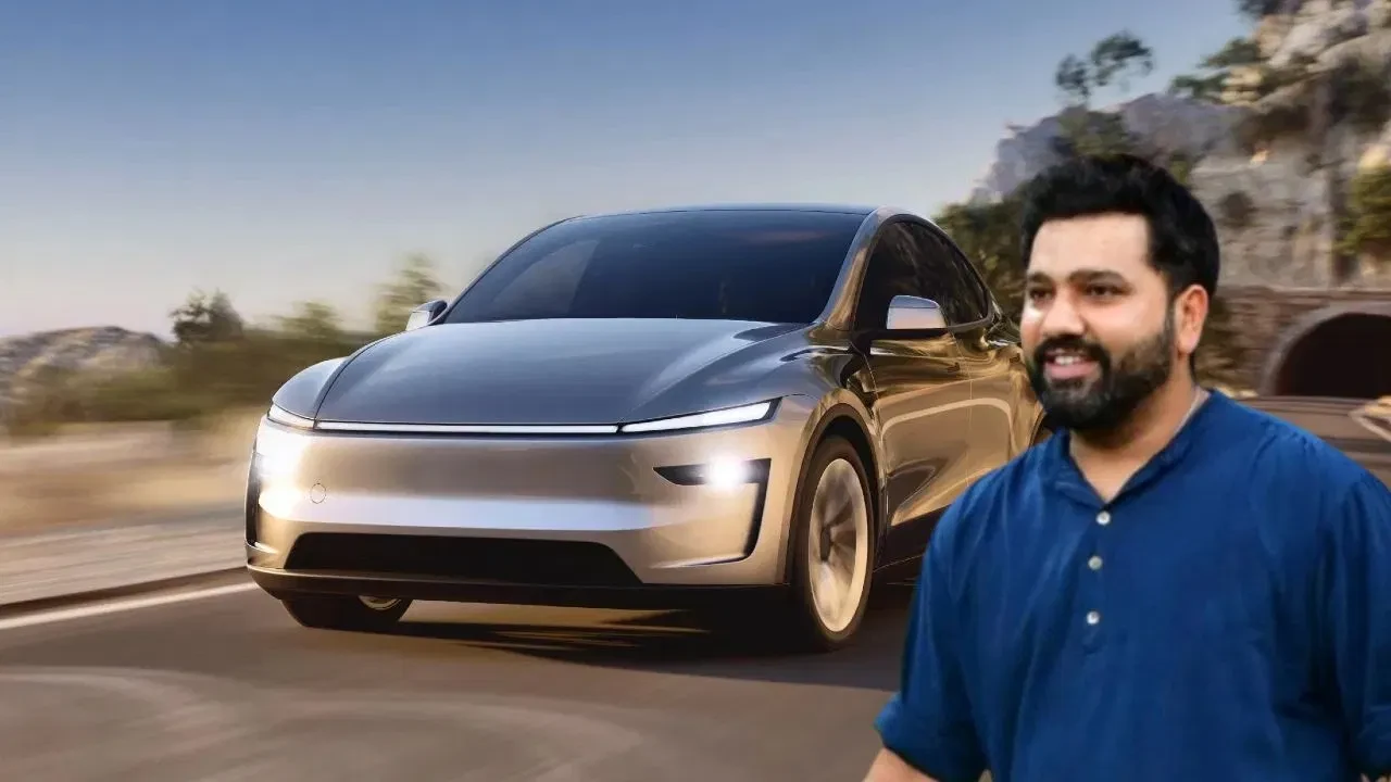 रोहित शर्मा की नई Tesla Model Y: लग्जरी SUV और खास नंबर प्लेट की कहानी