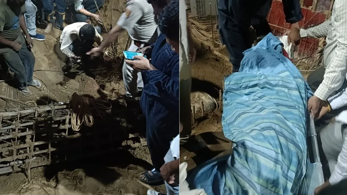 सफदरजंग एन्क्लेव हादसा: निर्माणाधीन बेसमेंट ढहा, चार श्रमिक दबे, एक की मौत