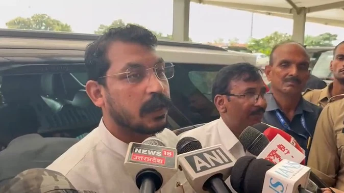 चंद्रशेखर आजाद ने प्रयागराज में भाजपा सरकार पर निशाना साधा, कहा- दलितों की सुरक्षा संकट में