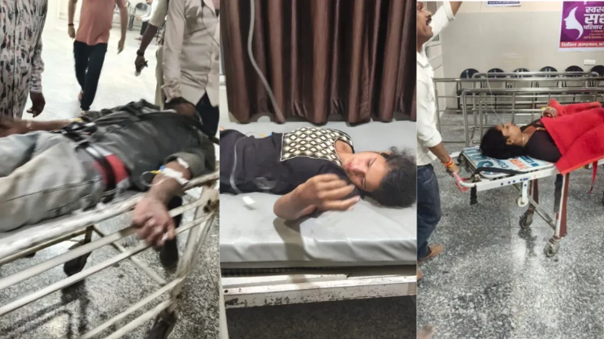 एमपी: सांवेर में ट्रैक्टर ट्रॉली पलटी, 2 महिलाओं की मौत, 25 मजदूर घायल