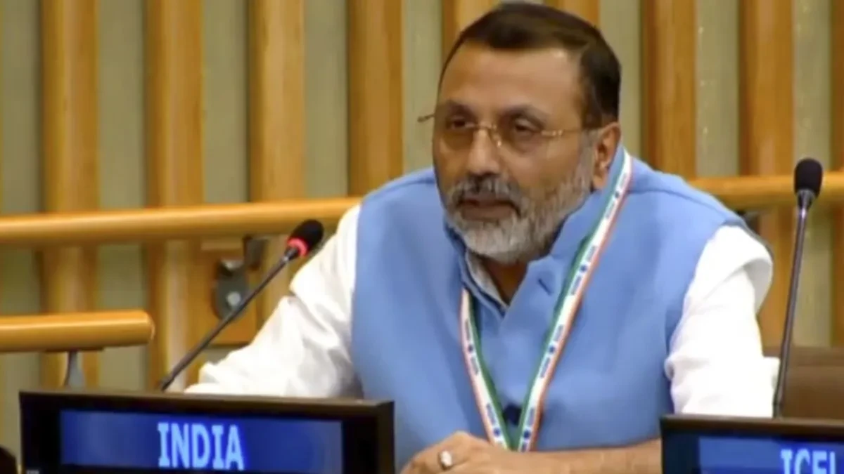 यूएन में निशिकांत दुबे का पाकिस्तान पर हमला: ‘भाषण बंद करें, खुद को आईना में देखें’