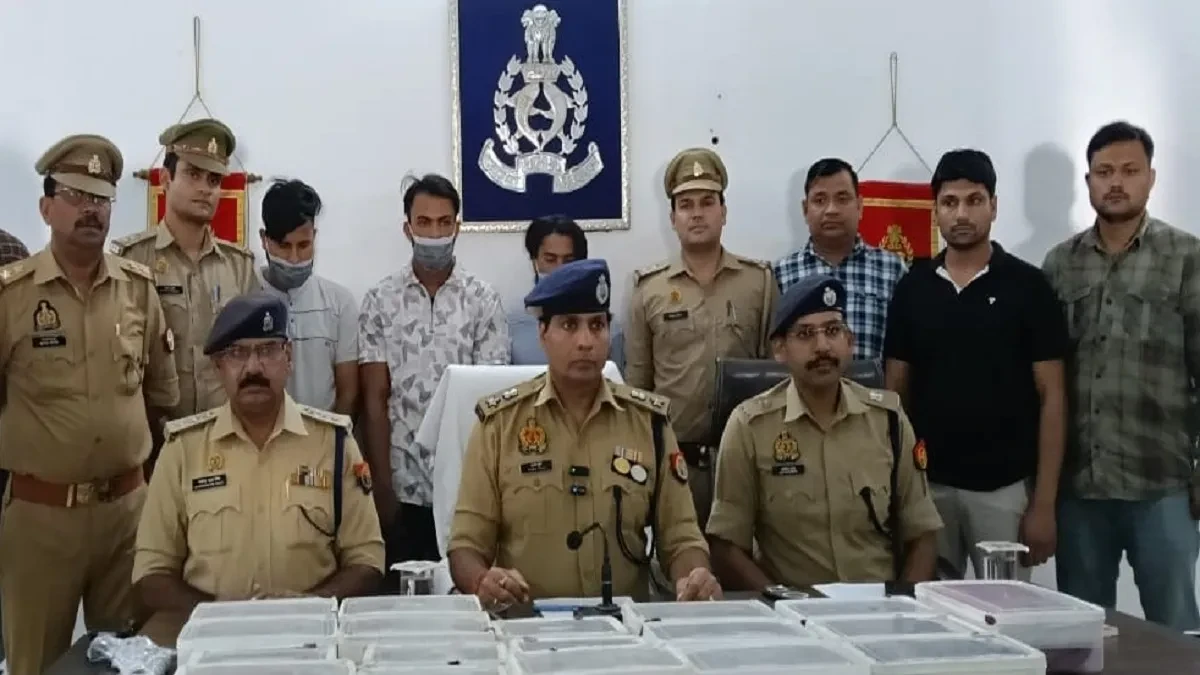 मुजफ्फरनगर पुलिस ने अवैध असलहा गिरोह का किया खुलासा, तीन बदमाश गिरफ्तार