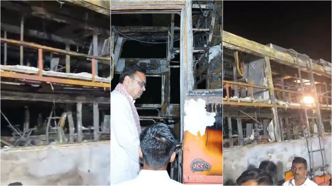जैसलमेर बस हादसा: 20 की मौत, 15 घायल; एंबुलेंस व्यवस्था पर उठे सवाल
