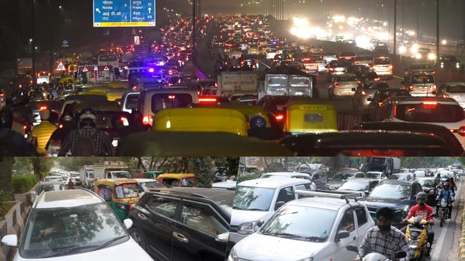 दिल्ली की सड़कों पर बढ़ते जाम से परेशान लोग, पुलिस कमिश्नर ने थानों को दिए आदेश