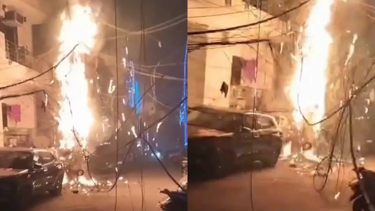 दिल्ली: दीवाली की रात संत नगर में लगी आग, कई वाहन क्षतिग्रस्त; जांच में जुटी पुलिस