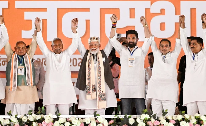 नीतीश कुमार के नेतृत्व में एनडीए को मिलेगी मजबूती: पीएम मोदी के भाषण की 10 बड़ी बातें