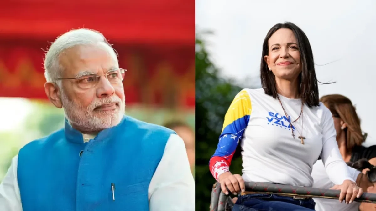 मचाडो ने की भारत की तारीफ, पीएम मोदी को वेनेजुएला आने का दिया निमंत्रण