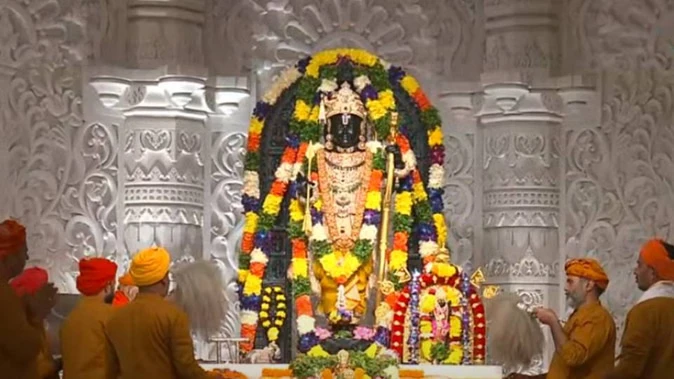 अयोध्या में शरद ऋतु के साथ रामलला दर्शन और आरती का नया समय लागू