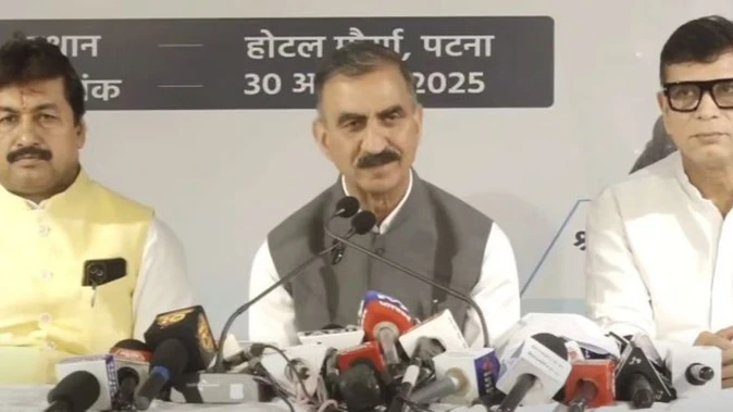 मुख्यमंत्री सुक्खू ने बिहार सरकार पर साधा निशाना, हिमाचल की योजनाओं का किया उल्लेख