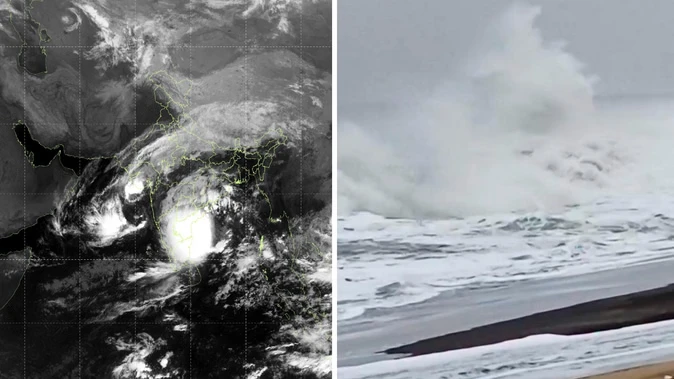 कमजोर पड़ा ‘मोंथा’, लेकिन तबाही जारी- कई राज्यों में जनजीवन अस्त-व्यस्त