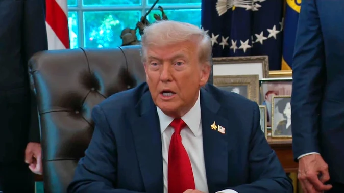 डेमोक्रेट्स पर बरसे ट्रंप, कहा- शटडाउन नहीं, असली खतरा है फिलिबस्टर