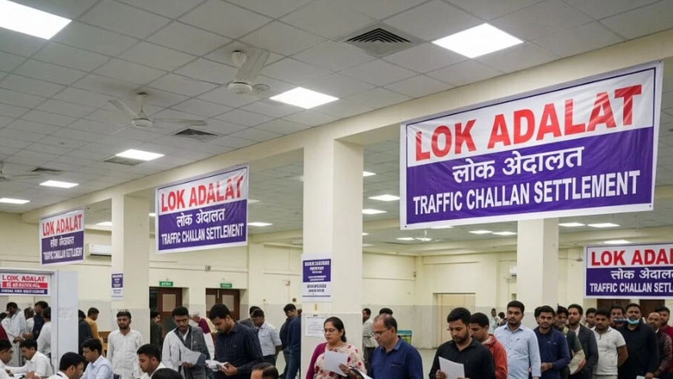 ट्रैफिक चालान से राहत! दिल्ली में इन सात जगह 8 नवंबर को लगेगी लोक अदालत