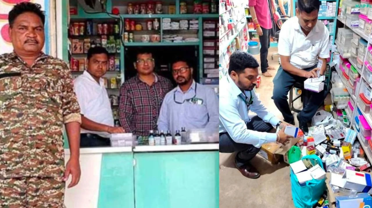 राजिम में नकली कफ सिरप बेचने वाला मेडिकल संचालक गिरफ्तार, स्टोर सील
