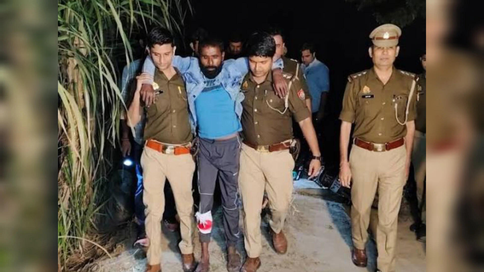 बुढ़ाना में पुलिस मुठभेड़ : वांछित बावरिया गैंग का सदस्य गोली लगने से घायल