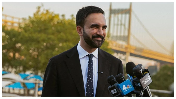 भारतवंशी जोहरान ममदानी बने न्यूयॉर्क के नए मेयर, ट्रंप समर्थित उम्मीदवार को हराया