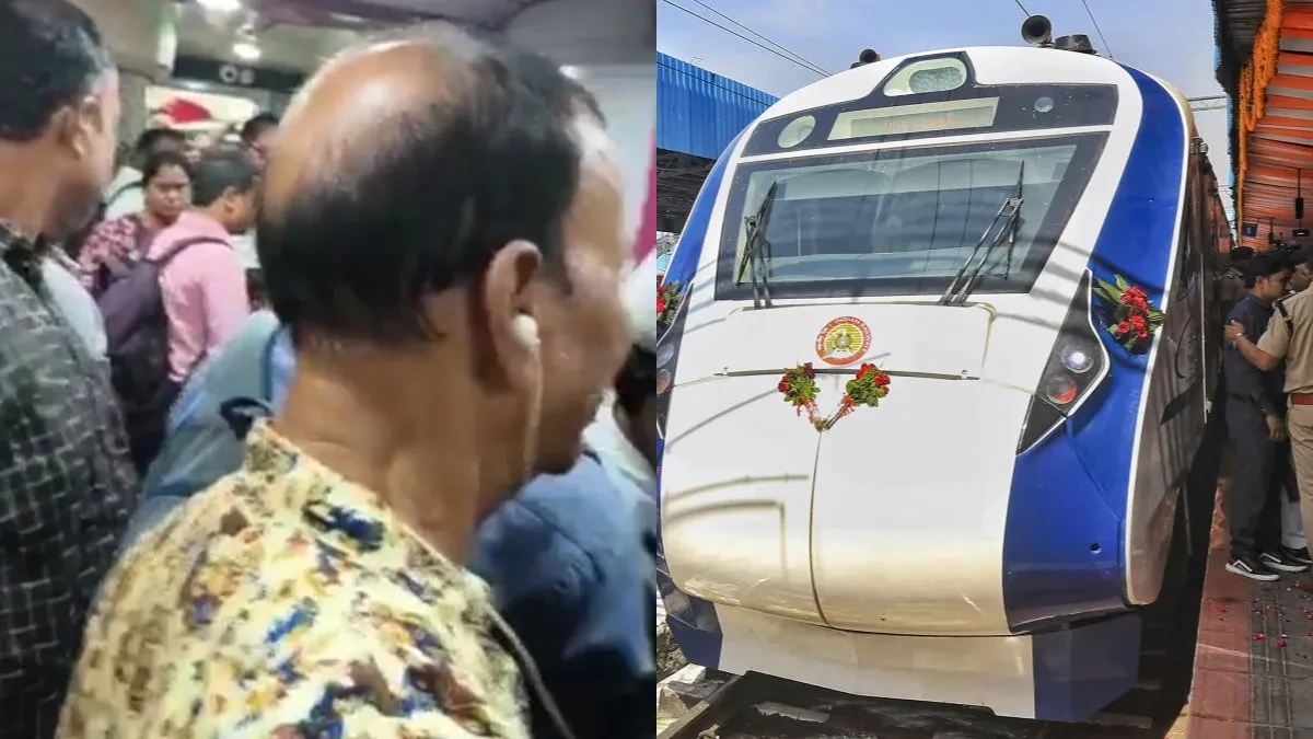 वंदे भारत एक्सप्रेस: दरवाजा बंद, इमरजेंसी बटन नाकाम, यात्रियों में मची अफरा-तफरी