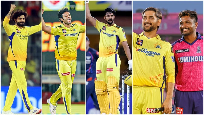 संजू सैमसन ट्रेड रूम में गर्माहट: RR ने की CSK से दुबे और गायकवाड़ की मांग