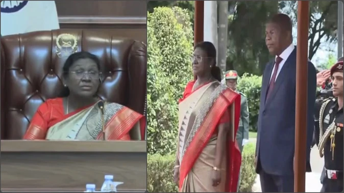 भारत-अंगोला संबंध मजबूत, वंदे भारत ट्रेनें भी उपलब्ध कराने का प्रस्ताव: राष्ट्रपति द्रौपदी मुर्मू