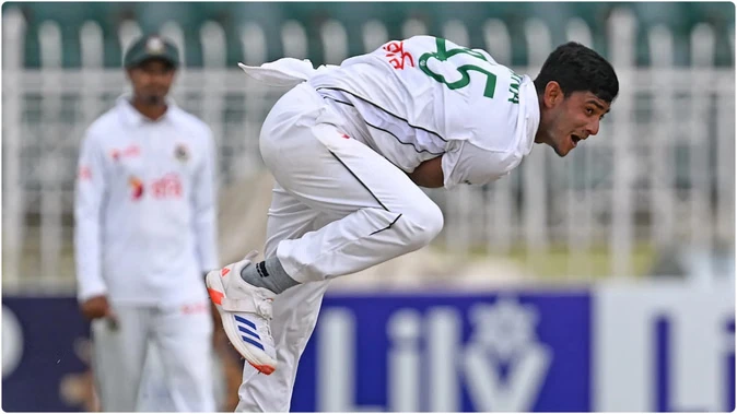 नाहिद राणा पर आईसीसी का जुर्माना, आयरिश खिलाड़ी पर गेंद फेंकने की हरकत पड़ी भारी