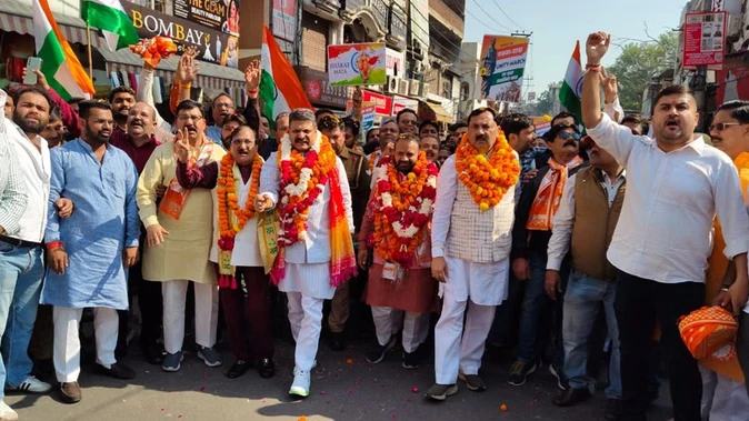 मुरादाबाद में भाजपा की एकता पदयात्रा में पदाधिकारियों के बीच झड़प, शहर में मची हलचल