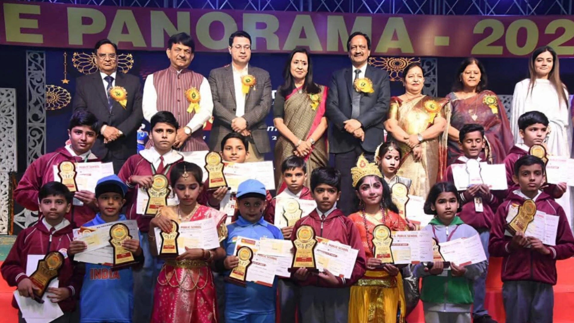 एमजी पब्लिक स्कूल के वार्षिकोत्सव ‘एमजी पैनोरमा 2025’ का रंगारंग समापन