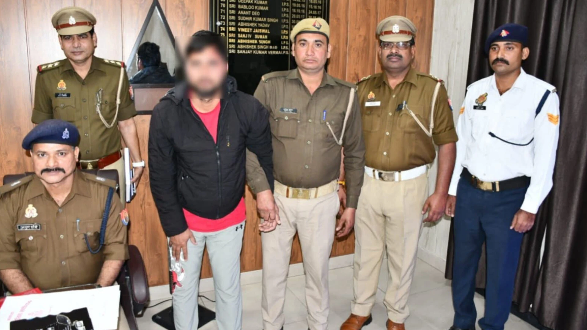 मुजफ्फरनगर: ट्रैफिक पुलिसकर्मी से मारपीट का आरोपी गिरफ्तार