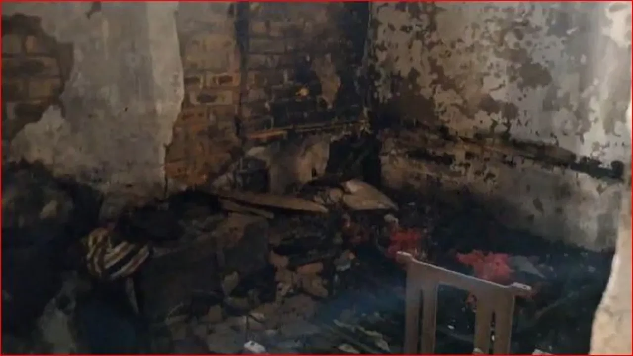 मुजफ्फरपुर में भीषण आग: एक ही परिवार के पाँच की मौत, चार गंभीर