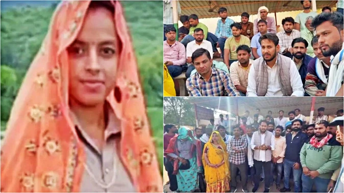 दौसा: रेलवे ट्रैक पर मिला मनीषा का शव, परिजन धरने पर, अपहरण-हत्या के आरोप