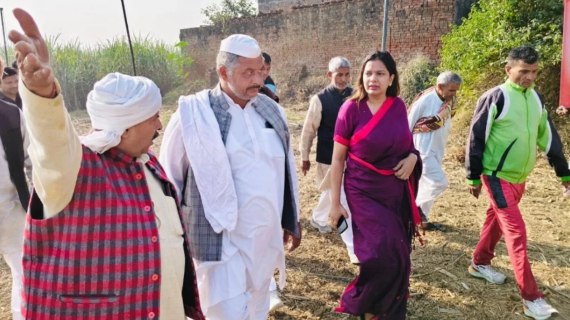 मुजफ्फरनगर में सर्वखाप महापंचायत की तैयारी तेज, एसडीएम और एसपी देहात ने किया निरीक्षण