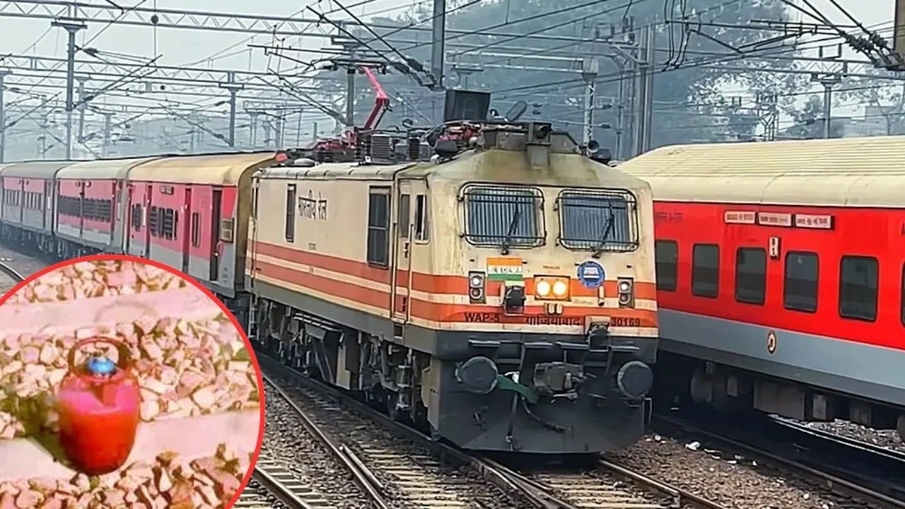 अलीगढ़ में रेलवे ट्रैक पर एलपीजी सिलेंडर मिलने से हड़कंप, ट्रेन रोकी गई