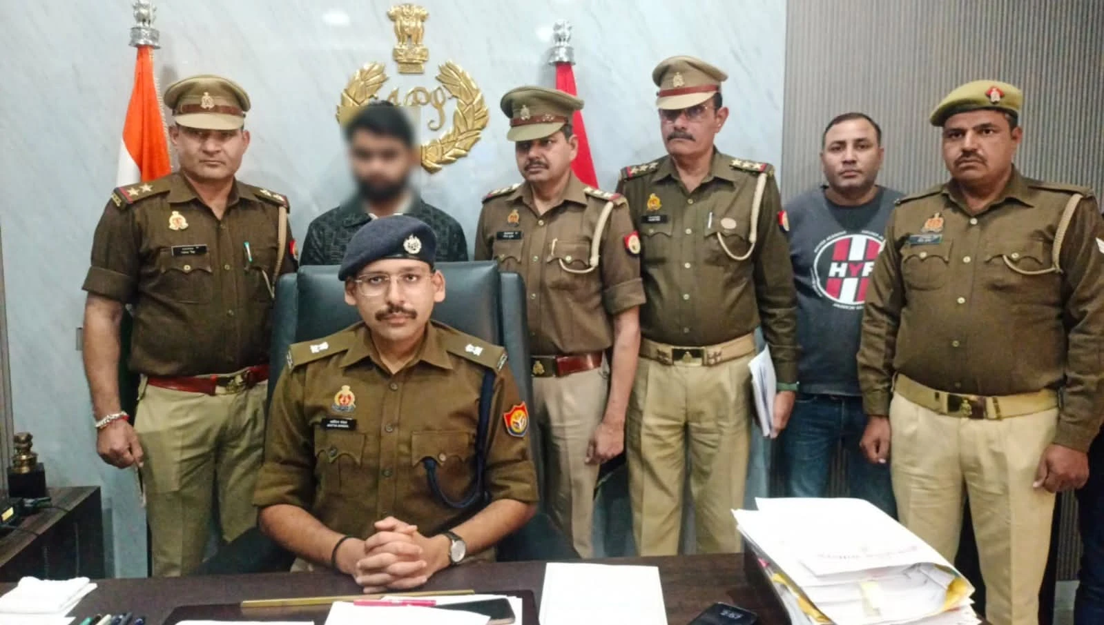 मुजफ्फरनगर में साइबर ठगी का भंडाफोड़, एलएलबी छात्र गिरफ्तार