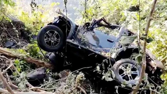 400 फीट खाई में गिरी थार, पुणे में छह युवकों की दर्दनाक मौत