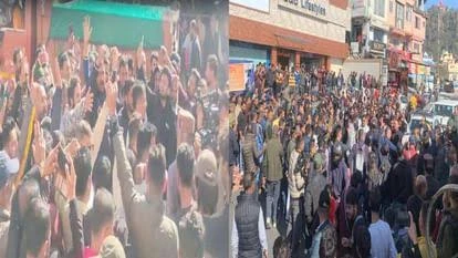 संजौली मस्जिद विवाद: समिति ने बिजली-पानी काटने की मांग पर किया प्रदर्शन