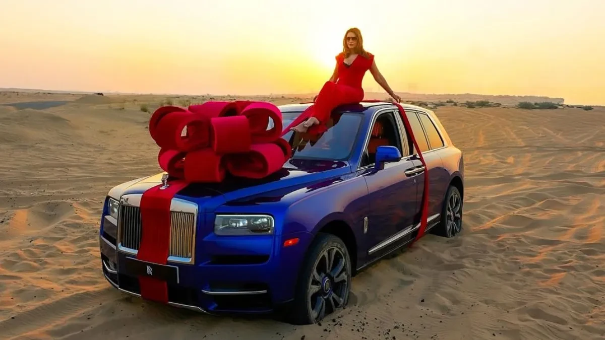 नर्गिस फाखरी को पति ने जन्मदिन पर दी 7 करोड़ की Rolls-Royce Cullinan
