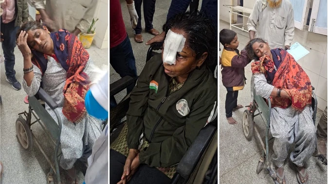 सोनीपत से बहादुरगढ़ जा रही बस पलटी, 25 से अधिक यात्री घायल