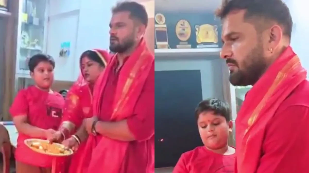 चुनावी हार के बाद खेसारी की राम भक्ति जागी, सोशल मीडिया पर उठे सवाल