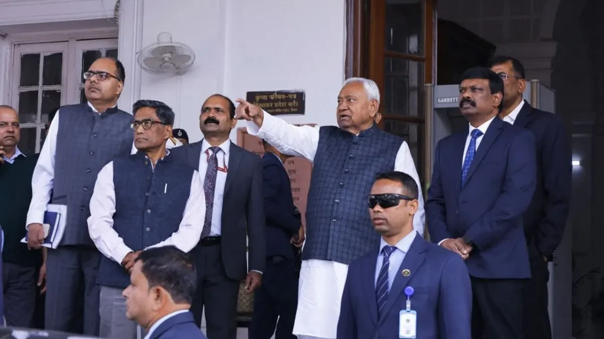 मुख्यमंत्री नीतीश कुमार ने मुख्य सचिवालय का किया निरीक्षण, दिए कई महत्वपूर्ण निर्देश