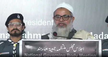 बाबरी-तीन तलाक: महमूद मदनी ने कहा - अदालतें सरकार के दबाव में