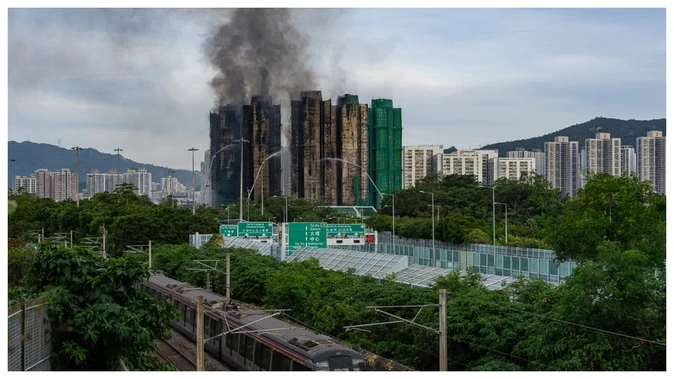 हांगकांग अग्निकांड में मृतकों का आंकड़ा 146 पहुंचा, अभी भी 150 लोग लापता