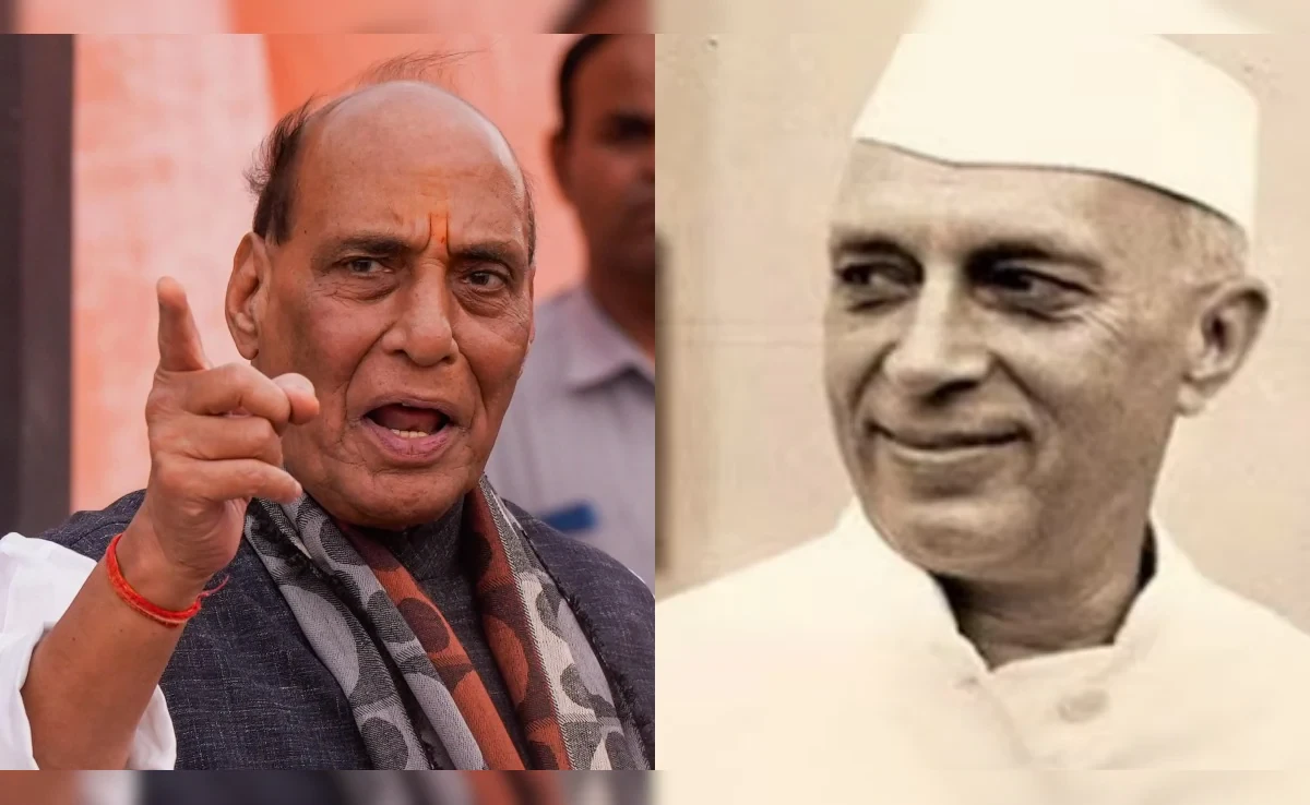 कांग्रेस ने खारिज किया राजनाथ सिंह का दावा, नेहरू और सोमनाथ मंदिर का दिया हवाला