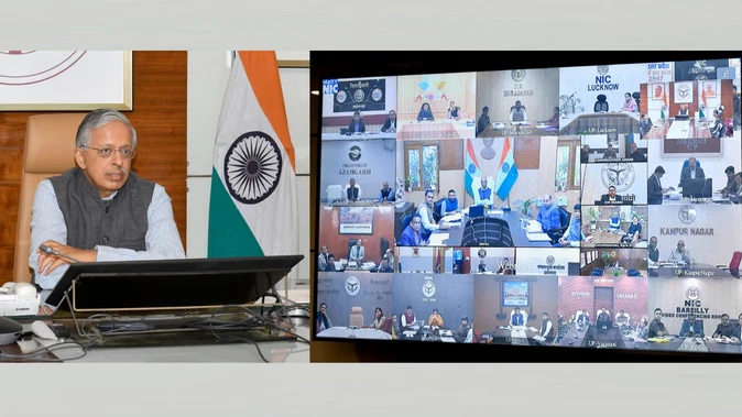 मुख्य सचिव ने  की सहायक अध्यापक परीक्षा-2025 की तैयारियों की समीक्षा