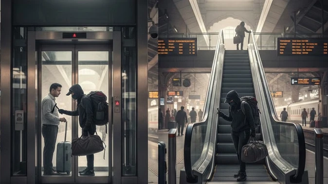 रेलवे स्टेशन पर महिला चोर गैंग सक्रिय, लिफ्ट-एस्केलेटर पर बढ़ी चोरी की वारदातें