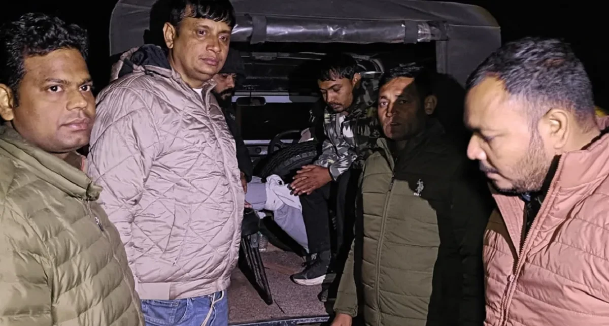 मुजफ्फरनगर: तितावी पुलिस ने मुठभेड़ में इनामी बदमाश को किया घायल, दो साथियों समेत गिरफ्तार