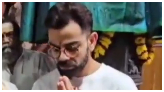विराट कोहली ने विशाखापत्तनम में किये नरसिम्हा स्वामी मंदिर के दर्शन